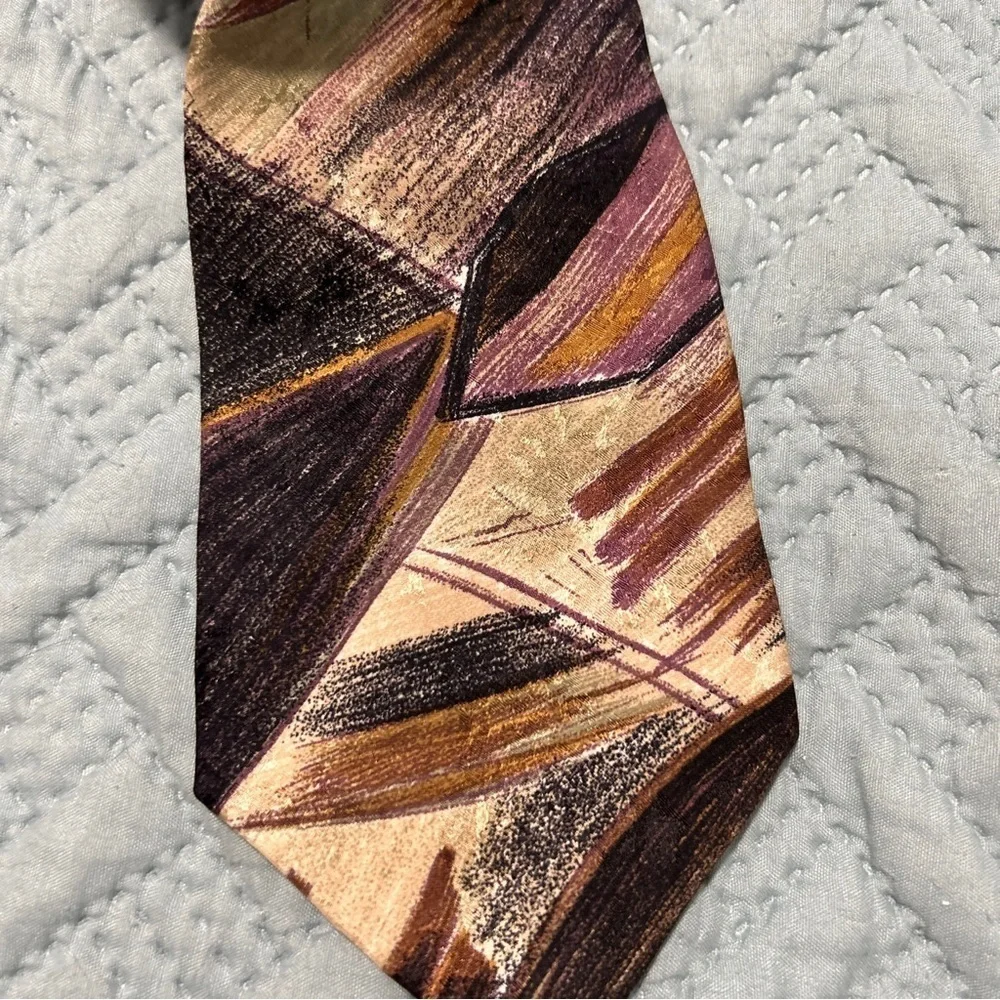 Gianmarco Lotti Made In Italy Necktie 100% Silk